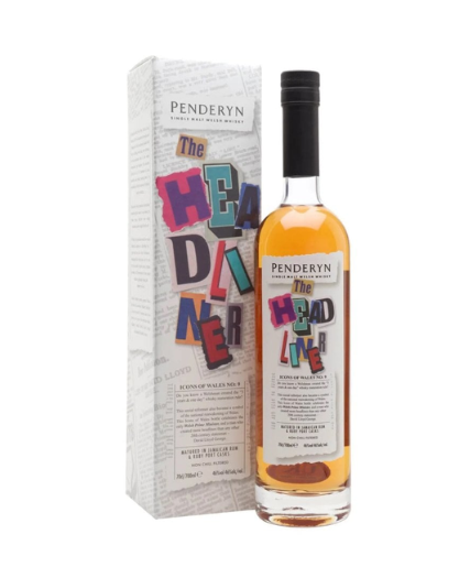 Penderyn Icons of Wales Edition 9 The Headliner - 46% 70cl