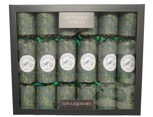 Riverside Gin Liqueur Shimmer Christmas Crackers