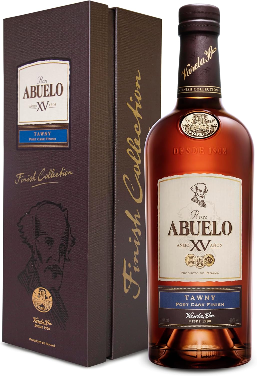 Ron Abuelo XV Tawny Port Cask Finish - 40% 70cl