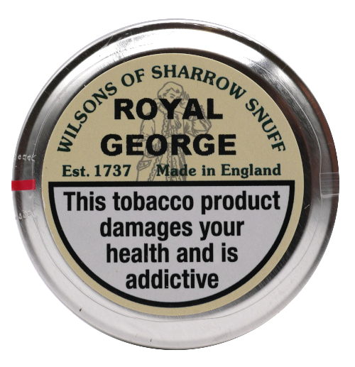 Wilsons of Sharrow Snuff - Royal George - Large Tin - 20g