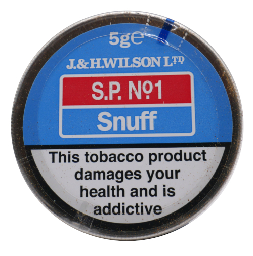 J & H Wilson ? Sp No 1 Snuff - Small Tin - 5g