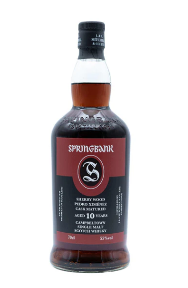 Springbank 10 Year Old Sherry PX - 55% 70cl
