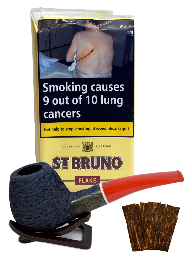 Download St Bruno Flake Pipe Tobacco 50g Pouch