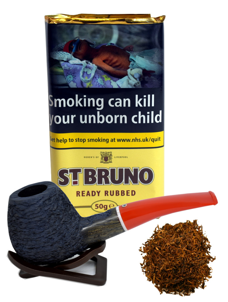 Download St. Bruno Ready Rubbed Pipe Tobacco 50g Pouch