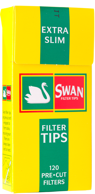 Swan Extra Slim Filters - 20 Packs