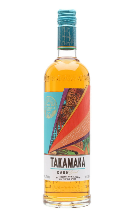 Takamaka Dark Spiced Rum - 38% 70cl