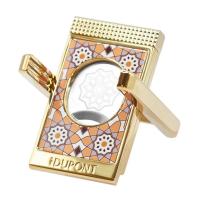 ST Dupont Cigar Cutter & Cigar Stand - Alhambra Yellow Gold