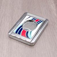 ST Dupont Limited Edition Cigar Cutter & Cigar Stand - White & Chrome 24H Le Mans