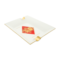 ST Dupont Cigar Ashtray - Romeo Y Julieta Gold, White & Red