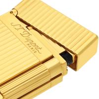 ST Dupont Lighter - Ligne 2 - Gold Vertical Lines
