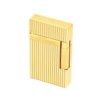 ST Dupont Lighter - Ligne 2 - Gold Vertical Lines
