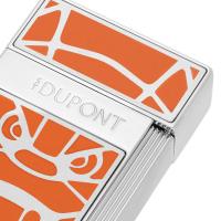 ST Dupont Lighter - Biggy - Orlinski Kong - Orange & Chrome