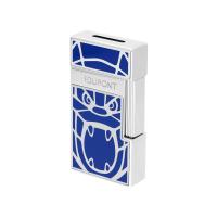 ST Dupont Lighter - Biggy - Orlinski Kong - Blue & Chrome