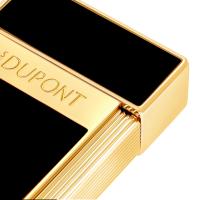 ST Dupont Lighter - Biggy - Black & Gold