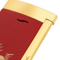 ST Dupont Lighter - Slim 7 Flat Flame Torch - CNY 2026 Red Horse