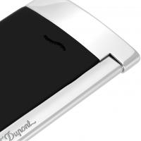 ST Dupont Lighter - Slim 7 Flat Flame Torch - Black Lacquer