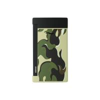 ST Dupont Slim 7 - Flat Flame Torch Lighter - Camo Green