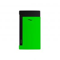 ST Dupont Slim 7 - Flat Flame Torch Lighter - Fluo Green