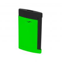 ST Dupont Slim 7 - Flat Flame Torch Lighter - Fluo Green
