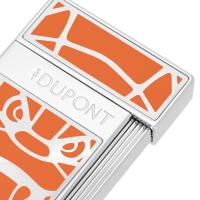 ST Dupont Lighter - Slimmy - Orlinski Kong - Orange & Chrome