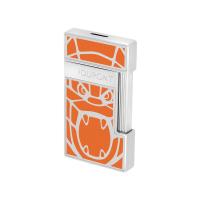ST Dupont Lighter - Slimmy - Orlinski Kong - Orange & Chrome