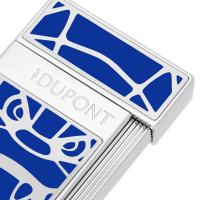 ST Dupont Lighter - Slimmy - Orlinski Kong - Blue & Chrome