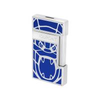 ST Dupont Lighter - Slimmy - Orlinski Kong - Blue & Chrome