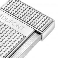 ST Dupont Lighter - Slimmy - Chrome Diamond Head