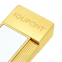ST Dupont Lighter - Twiggy - Romeo Y Julieta Golden White