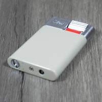 Zino ZS Jet Flame Lighter - Beige & Red (End of Line)