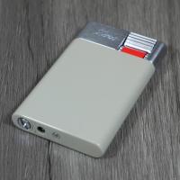 Zino ZM Jet Flame Lighter - Beige & Red