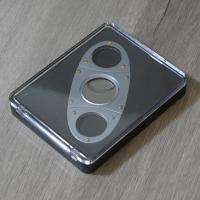 Oval Cigar Cutter - Chrome