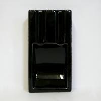 Havana Club Collection Ashtray - El Secundo Double Cigar Ashtray - Ebony Black