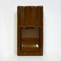 Havana Club Collection Ashtray - El Secundo Double Cigar Ashtray - Havana Brown