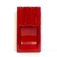 Havana Club Collection Ashtray - El Secundo Double Cigar Ashtray - Vermillion Red