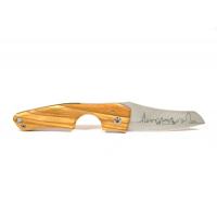 Les Fines Lames Le Petit - The Cigar Pocket Knife - Skyline Series London Olive wood