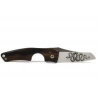 Les Fines Lames Le Petit - The Cigar Pocket Knife - Snake Blade Ziricote