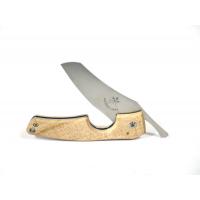 Les Fines Lames Le Petit - The Cigar Pocket Knife - Rose Blade Curly Maple