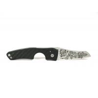 Les Fines Lames Le Petit - The Cigar Pocket Knife - Rose Blade Carbon Fibre