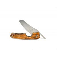 Les Fines Lames Le Petit - The Cigar Pocket Knife - Wave Blade Marblewood