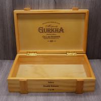 JANUARY SALE - Empty Gurkha Cellar Reserve 15 Year Old Solara Double Robusto Box