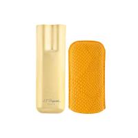 ST Dupont Limited Edition Dragon Cigar Case - Golden & Honey Scale - Holds 2 Cigars (Discontinued)