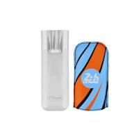 ST Dupont Limited Edition Cigar Case - Blue & Chrome 24H Le Mans - Holds 2 Cigars