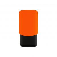 ST Dupont Cigar Case - Fluo Orange - Holds 3 Cigars