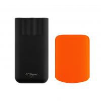 ST Dupont Cigar Case - Fluo Orange - Holds 3 Cigars