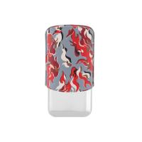 ST Dupont Cigar Case - Camo Red - Holds 3 Cigars
