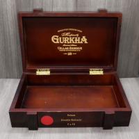 Empty Gurkha Cellar Reserve 18 Year Old Solara Double Robusto Box