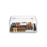 Zino Acrylic Clear Humidor - 60 Cigar Capacity