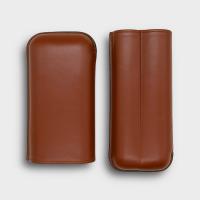 Recife Chesterfield Culture Totally Nuts Leather Cigar Case - 2 Cigar Capacity
