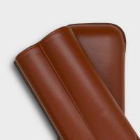Recife Chesterfield Culture Totally Nuts Leather Cigar Case - 2 Cigar Capacity